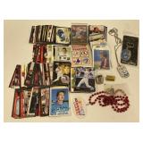 Lot Of Baseball / Racing Cards & More