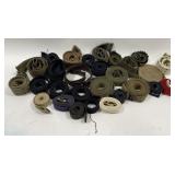 Lot Of Vintage Military Belts & More