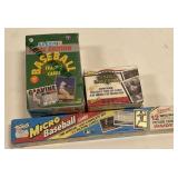 Lot Of Factory Sealed Baseball Card Box sets