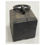 Antique 50lb Cast Iron Horse / Buggy / Sleigh /