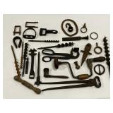 Antique Blacksmith / Cobbler Tools & More