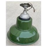 Vintage 14 " Appleton Porcelain Industrial