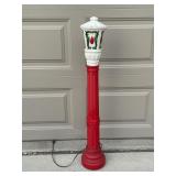 Blow Mold Christmas Street Light
Measures