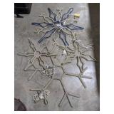(T) Lot of four snowflake lights