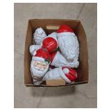 Santa Claus Head Blow Molds