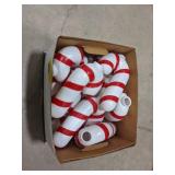 Box of candy cane blow molds