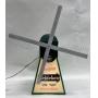 Vintage Heineken Beer Lighted Motion Windmill Adv