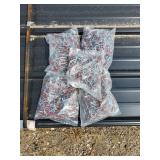 9-16x1 ½"HWH Red Finish 504 qty250 per bag