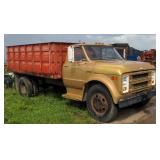 1972 Chevrolet C50 Dump Truck  4 speed manual