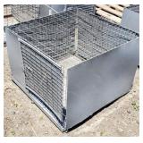 Metal Animal Cage 24x24x16