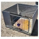 Metal Animal Cage 24x24x16