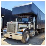 2000 Peterbilt 379 Truck w/ Grapple Bucket Crane,