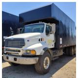 2003 Sterling  Truck w/ Grapple Bucket Crane, 64