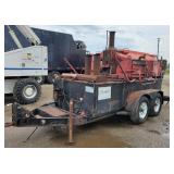 Panther Hot Tar Kettle P880  on Trailer, works