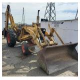 Case 580 CK Backhoe gas, with a 6