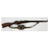 1942 Tula Mosin Nagant M91/30 w/ Ammo Pouch,