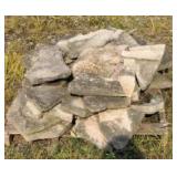 Pallet of landscaping stone