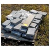 Pallet of landscaping pavers