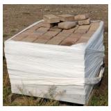 Pallet of landscape pavers
