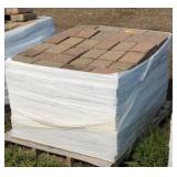 Pallet of landscape pavers