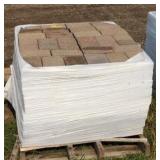 Pallet of landscape pavers