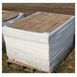 Pallet of landscape pavers