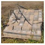 Pallet of landscaping pavers