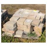 Pallet of landscaping pavers