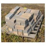 Pallet of landscaping pavers