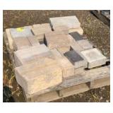 Pallet of misc. landscaping pavers