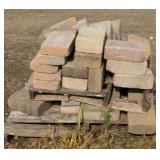 Pallet of misc. landscaping pavers