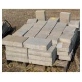 Pallet of misc. landscaping pavers