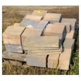 Pallet of misc. landscaping pavers