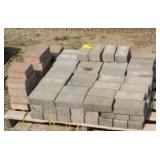 Pallet of misc. landscaping pavers