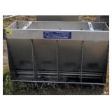 Farmweld stainless steel hog feeder