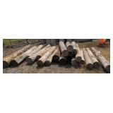 Various Size telephone/Powerline wooden poles