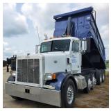 1998 Peterbilt Dump Truck Quad Axle, Runs