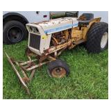 International Cub 154 Lo-Boy tractor, 54" plow