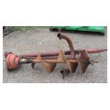 16" 3pt hitch Auger attachment 48" long