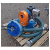 (BZ) Gorman Rupp diaphragm pump with hose and