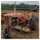 Allis Chalmers tractor w/ mower deck