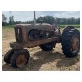 (CJ) Allis Chalmers tractor, manual trans, gas