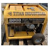 (CZ) Titan Industrial Electric Generator 8000
