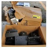 Lg  Mixed lot of Brackets, Pipe Fittings and more
