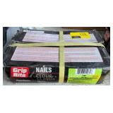 Box of 12" exterior galvanized Smooth spike nails