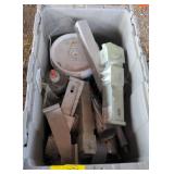 Tote of aluminum ironridge components