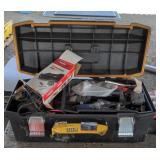 28" heavy duty tool box w/ contents including