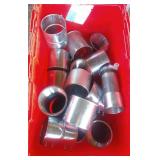Lot Of Steel Pipe Extensions and Connections