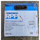 1000ft. Black Coaxial Cable Pull Box