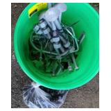 5 gal. bucket lot includes U-Bolts, Cable Gland